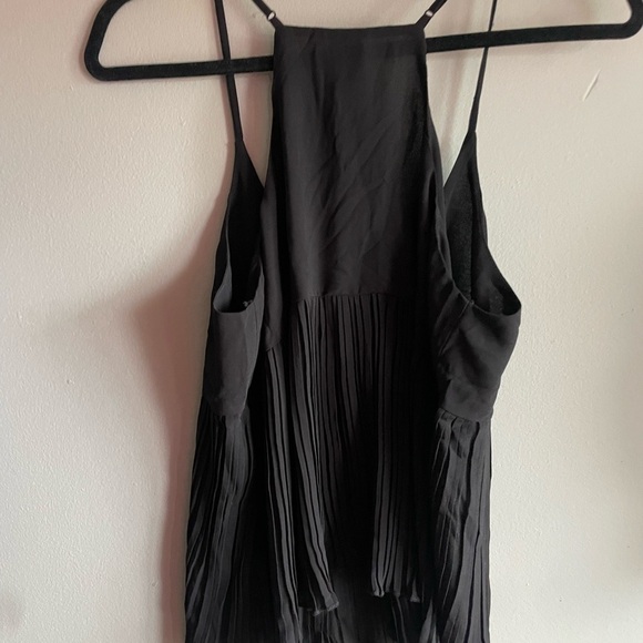 Paper Crane Black Strappy Top - Picture 2 of 5